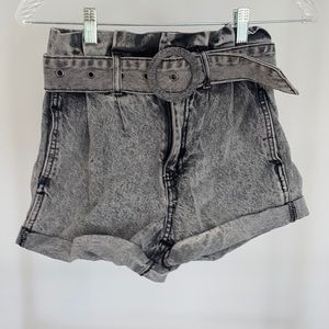 Forever 21 Denim Black Shorts